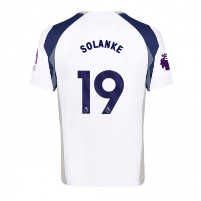 Fotballdrakt Herre Tottenham Hotspur Dominic Solanke #19 Hjemmedrakt 2025-26 Kortermet Fotballdrakt Herre Tottenham Hotspur Dominic Solanke #19 Hjemmedrakt 2025-26 Kortermet